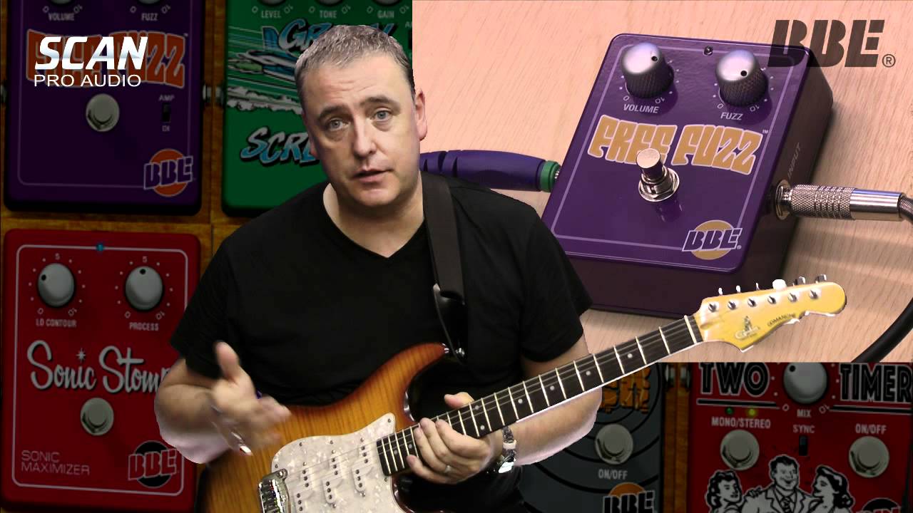 BBE Free Fuzz Pedal - YouTube