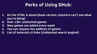 GHub - The Best Unblocked Games Site for GoGuardian