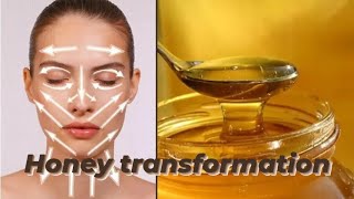 Honey facial massage for wrinkles/ Медовый массаж лица вернёт красоту и молодость.