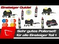 💘Poliermaschine Starterset zusammenstellen! Einsteiger Guide - Poliermaschine Polierpads Polituren