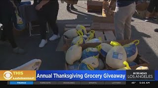 L.A. Reinvestment Foundation begins annual turkey giveaway Tuesday