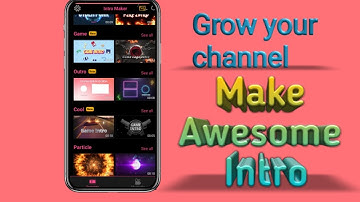 Make awesome intro ll Download intro maker mod apk ll make awesome intro without watermark