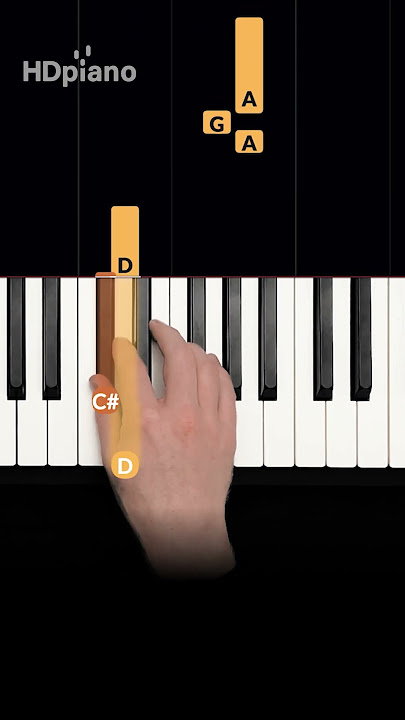 EASY piano to scare a friend! 👻 #shorts #pianotutorial
