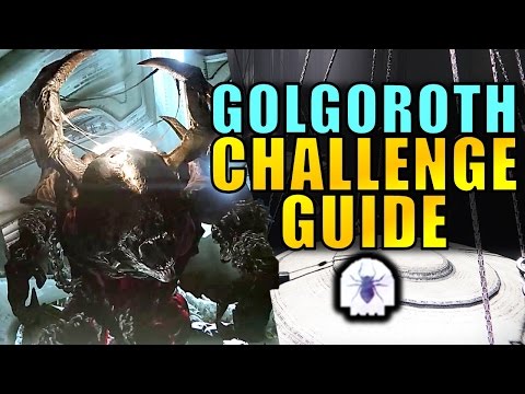 Video: Destiny - Warpriest Challenge, Golgoroth Challenge, Oryx Challenge Na King's Fall 390 Raid