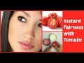 Get Bright ,glowing &amp; spotless skin in 15 min with Tomato