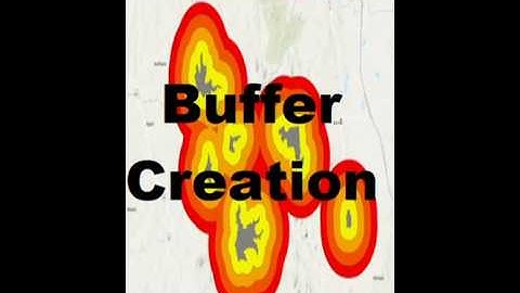 Buffer Creation in ArcGIS#buffer #arcgis #arcgistutorial #sorts #arcgisonline #geography