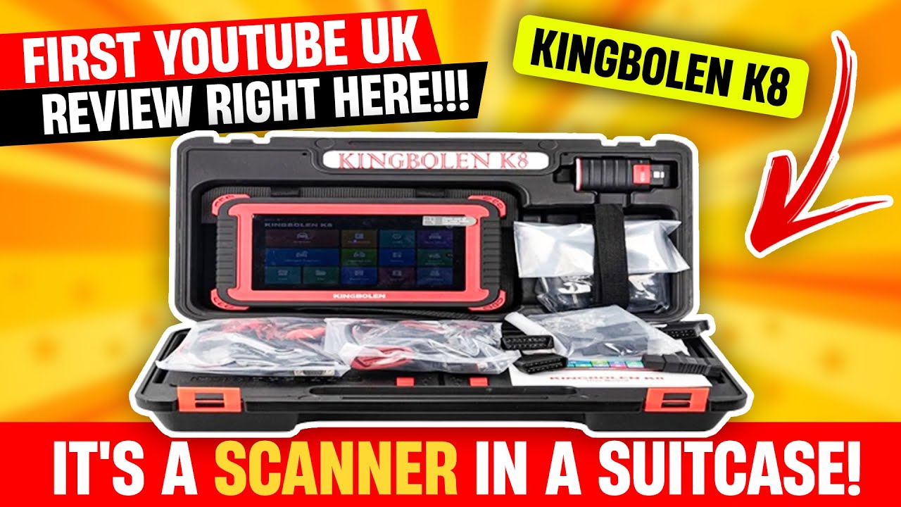 Could The Kingbolen K8 Be The Only Diagnostic Car Scanner You'll Ever Need?  Full Unboxing And Review 