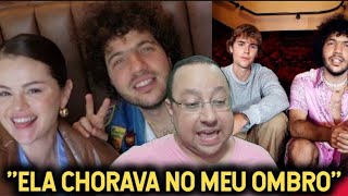 Benny Blanco CONFESSA que Selena Gomez CHORAVA no OMBRO DELE os problemas com Justin Bieber