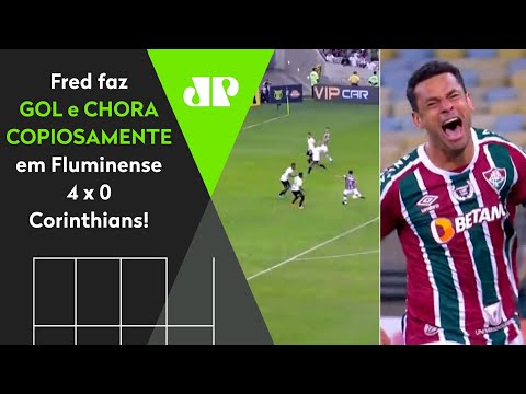 EMOCIONANTE! OLHA o GOL de Fred que fez o Maracanã CHORAR MUITO em Fluminense 4 x 0 Corinthians!