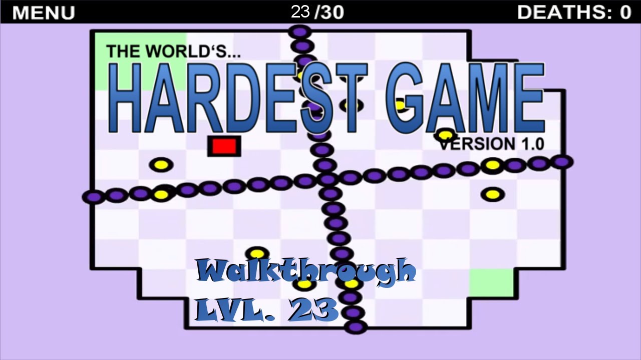 The World's Hardest Game - Walkthrough Level 7 