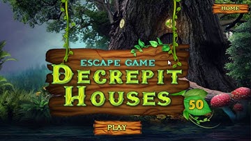 Escape Game Decrepit Houses 50 WalkThrough - FirstEscapeGames