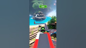 Sky Rolling Ball 3d Gameplay New Update Level 55 #shorts #gameplay #games #skyrollingball3d