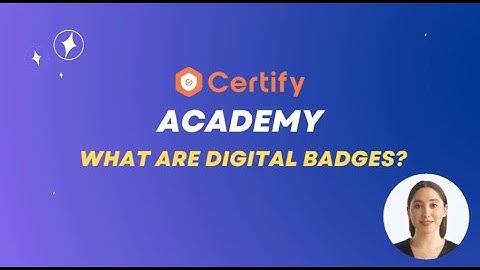 What are digital badges