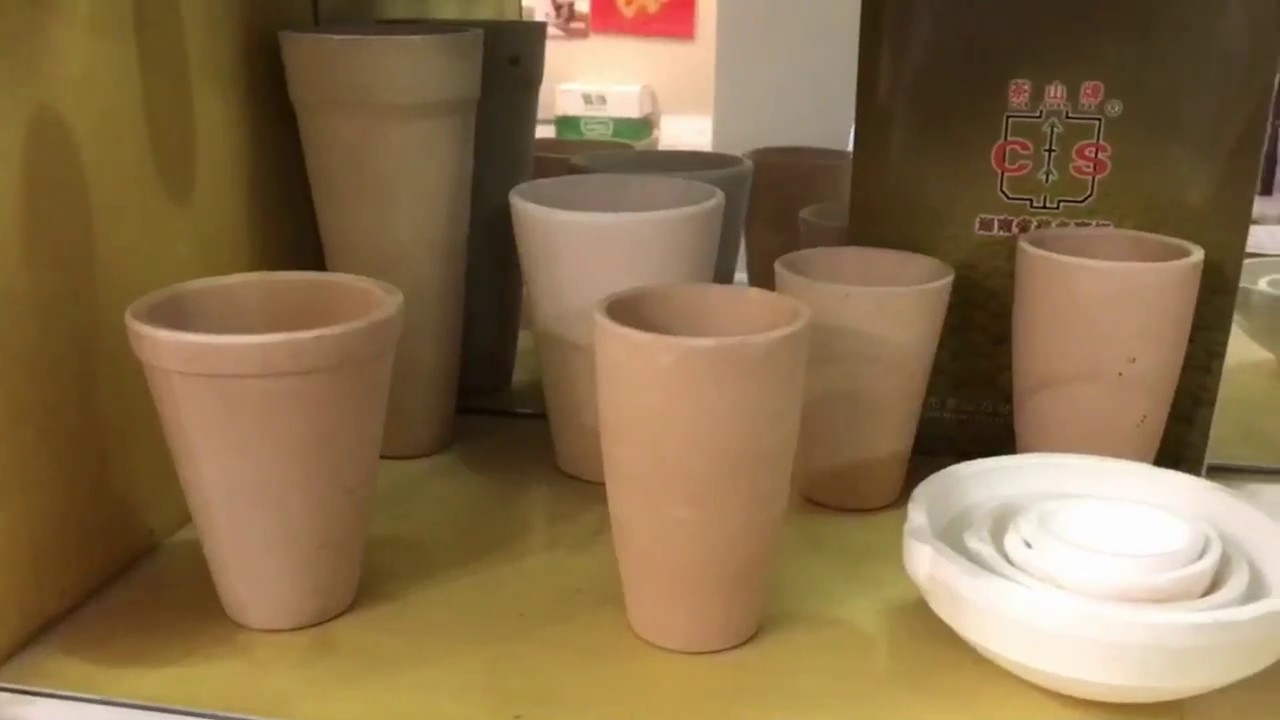 Fire assay crucible /bowl for Gold Melting and Precious Metal Analysis - Gold, Silver and PGMs