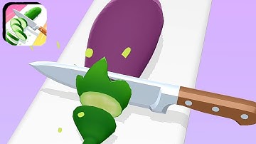 PERFECT SLICES - Gameplay iOS, Android Mobile Games (Levels 1-2)