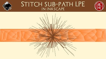 Inkscape LPE: Stitch Sub Paths [ENG]