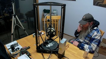 AnyCubic Kossel Linear Plus DeltaBot first print; A multi piece case for a BeagleBone Black SBC.