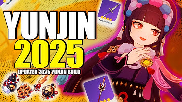 This Yunjin Build Guide takes damage to the MOON! 2025 Yunjin Build Guide!
