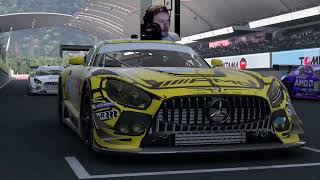 : GT Series in the Mercedes AMG GT3 at Hakone, Powering Through the Field! (Forza Motorsport)