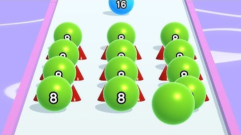 Ball Run 2048 All Levels Gameplay Android iOS Level (751-780) MAX