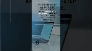 Java AI series #ai #java #javaai #JavawithAi  #Java #code#interview #learnsomethingnew  #springboot