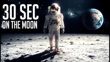 If You Spend Only 30 Seconds on the Moon Without Oxygen!