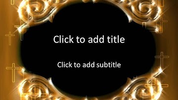 PowerPlugs: Video Backgrounds for PowerPoint -- Faith-fo-106