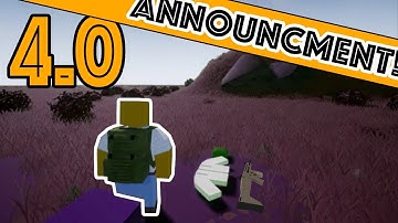 Unturned 4.0 Update (IN GAME) Inventory and character animations!