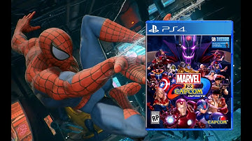 PS4 - Marvel vs Capcom Infinite Spider-Man Gameplay