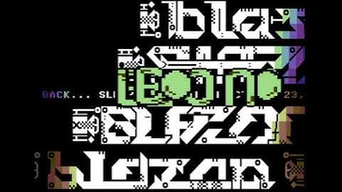 C64 Crack Intro : 4x PETSCII Logo by Blazon ! 23 October 2023!