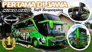 JETBUS 3+ MESIN DEPAN || Trip Restu Panda TERBARU Hino AK8