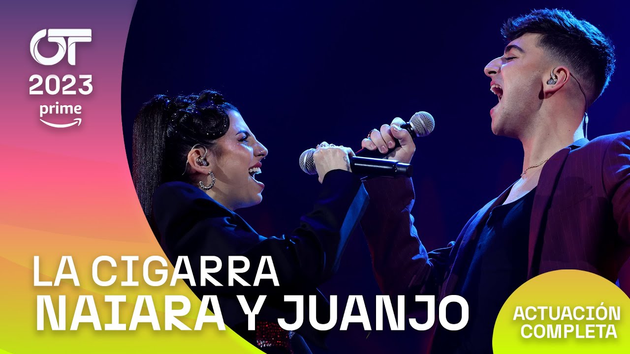 “LA CIGARRA” - JUANJO Y NAIARA | GALA 9 | 