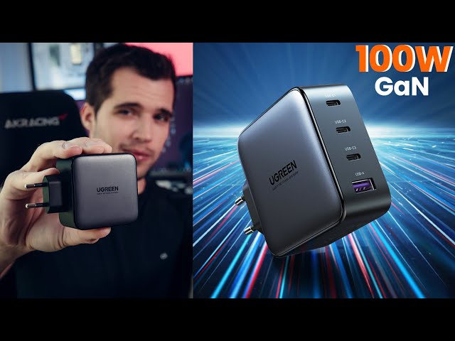 UGREEN 100W GAN CHARGER - Best Multi Port USB Fast Charger 2021!