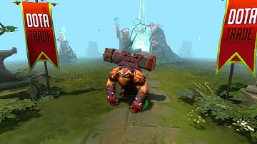 Dota 2 Earthshaker - Gravelmaw custom animation preview