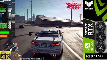 RTX 5090 - Need For Speed ​​Payback, Ultra-instellingen 4K