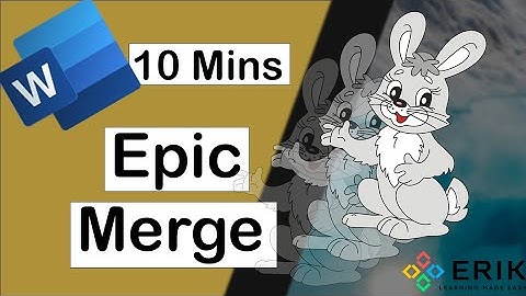 Epic Mail Merge | MS Word amazing feature, create thousands of documents in seconds [2022]✨