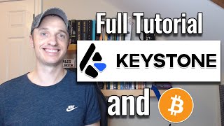 Keystone Hardware Wallet Tutorial  Send & Receive Bitcoin Securely