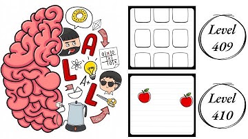 Brain Test All Star : Level 409 , 410 – How to Solve? (Walkthrough)