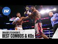 Shakur stevensons best combinations and knockouts  fight highlights