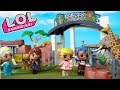 Barbie Doll School Field Trip with LOL Frozen Family & Baby Goldie