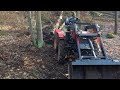 small orvex, tz4k14 tree removal, big hill, electric winch 4T, husarwinch