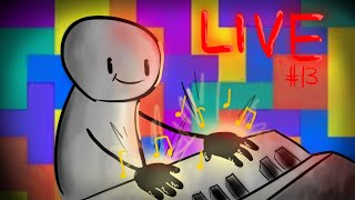 Making a Cover of Tetris while playing Tetris (against my viewers) | JELLYBEAN GUY LIVE #13