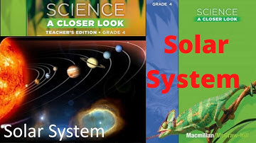 Grade 4 Science Chapter 8 Lesson Solar System