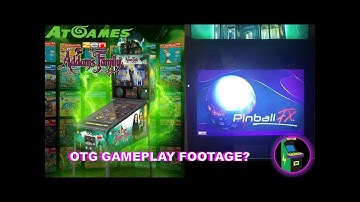 Atgames 4K Pinball: The Addams Family - OTG Gameplay Footage!
