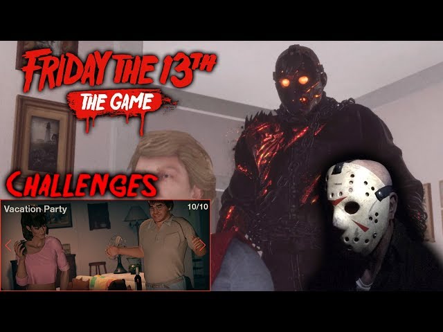 Friday the 13th: The Game - SP Challenge #10 Vacation Party