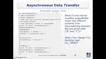 OpenCL Buffer Write and Read Operations