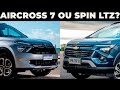 C3 AIRCROSS SHINE OU SPIN LTZ 2025: QUAL É O MELHOR CARRO 7 LUGARES?