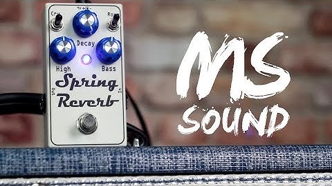 MS Sound Project Spring Reverb demo