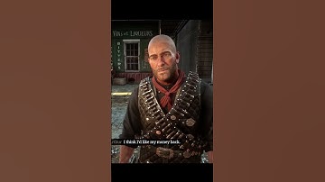 So this is how intimidating Arthur looks if you play as an NPC