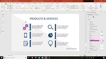 How to Add a Gradient to Your Theme Icons - Powerpoint Presentations - The Marcom Shop